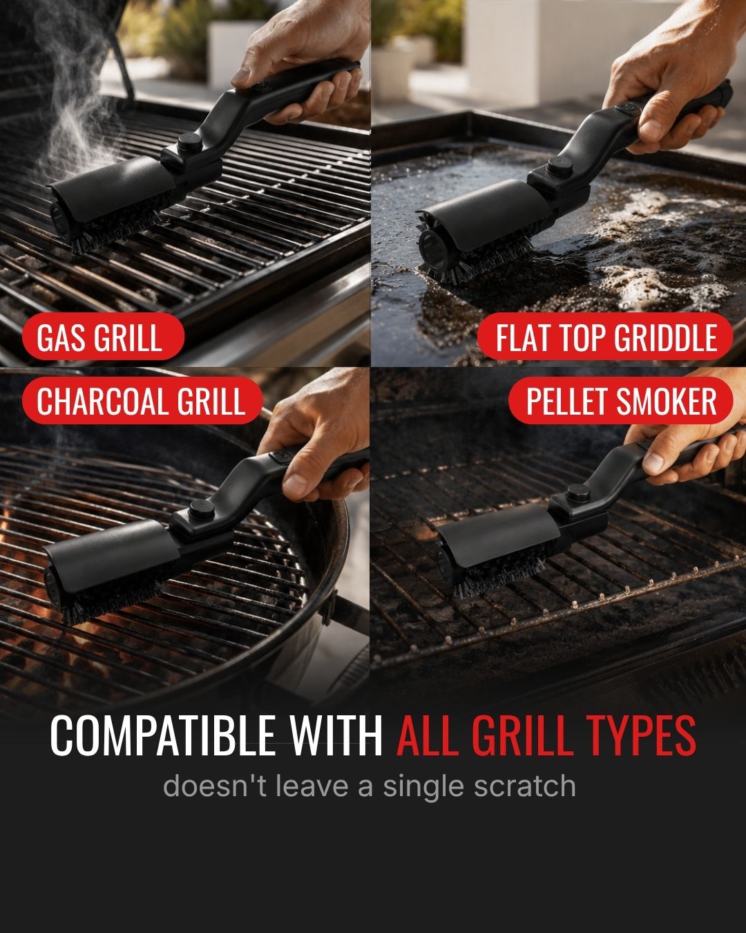 ADLER ELECTRIC GRILL BRUSH